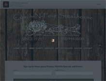 Tablet Screenshot of coachnfour.net